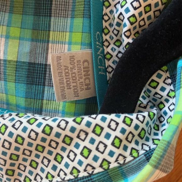 Lacoste Men's M Plaid Long Sleeve Button-Up Shirt Multicolor Casual - Picture 7 of 7